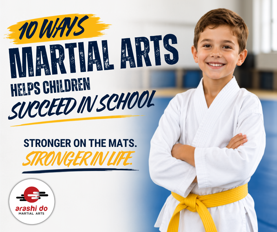 10 Ways Martial Arts Helps Children Succeed in School